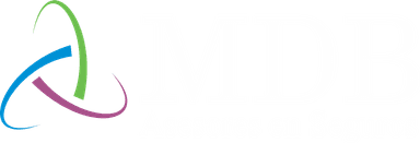 MDB Seguros Logo Blanco